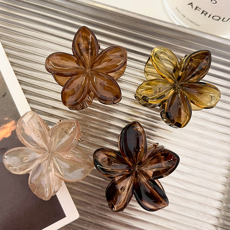 ใหม่ 3/4 ซม.น่ารักฮาวาย Plumeria ดอกไม้ Hairpin Mini Grips คลิป Barrettes อุปกรณ์เสริม