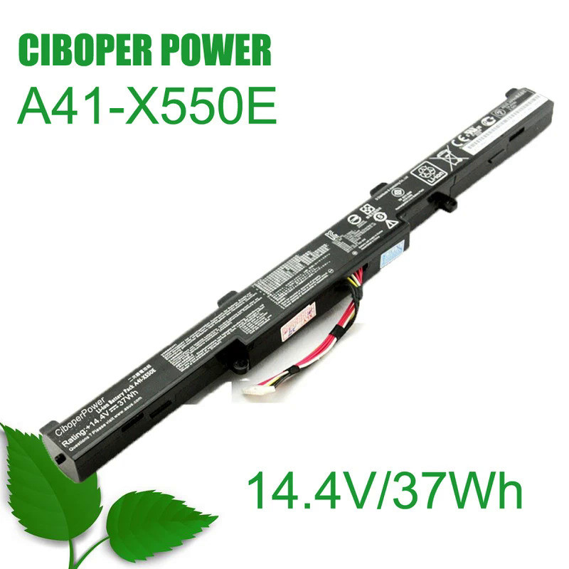 Original Quality Laptop Battery A41-X550E for X450 X450E X450J X450JF X751M X751MA X751L X750JA A450