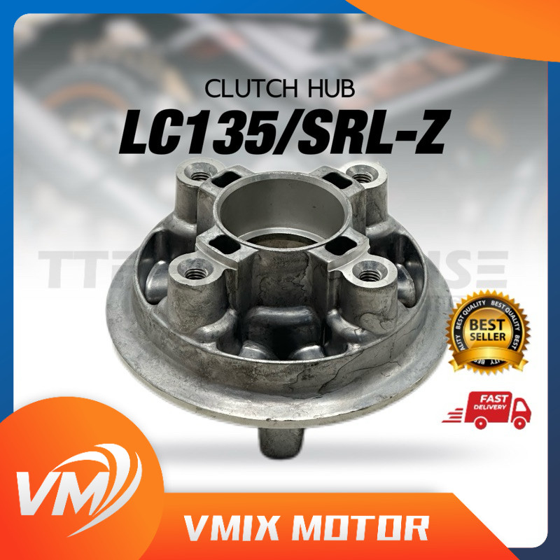 YAMAHA LC135 / SRL-Z CLUTCH HUB SET COMPLETE SPROCKET CLUTCH HUB SPOKET HUB BELAKANG REAR LC 135 LC1