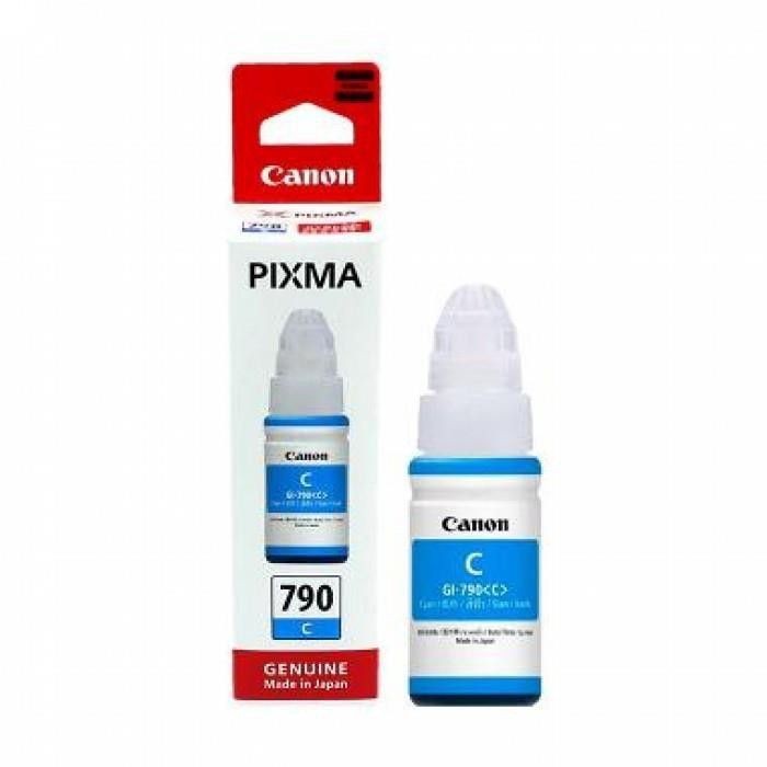หมึกcanonหมึกเติม(พร้อมกล่อง) CanonGI-790 หมึกเติมแท้ %ใช้กับพริ้นเตอร์อิงค์เจ็ท PixmaG1010G2000G2010G3000G3010G4000/40