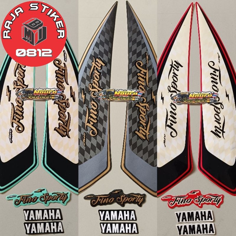 Striping Yamaha fino 125 2021 2022 รายการมาตรฐานสปอร์ต