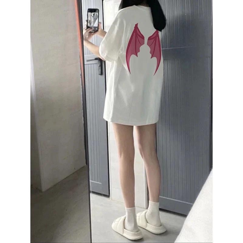 ส่งฟรี เสื้อยืดสกรีนลายผ้าคอตตอนหนา220แกรม CM39 สไตรเกาหลี สีไม่ตก เนื้อผ้าดี ตัดเย็บดี