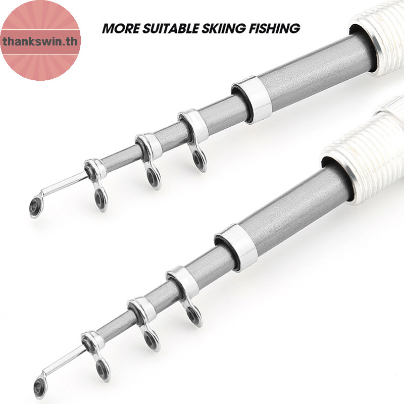 Thankswin 1M ชุดปากกา Reel Fishing Rod Telescopic Pocket Fishing Rods เบ็ดตกปลาชุด th