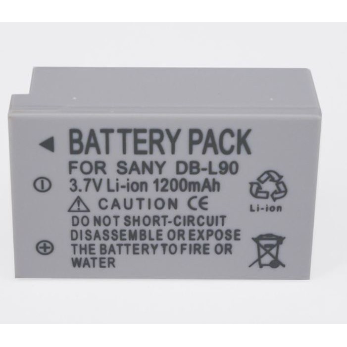 แบตกล้อง SANYO DB-L90 ใช้กับกล้องรุ่น - Xacti VPC-SH1 - Xacti VPC-SH1BK