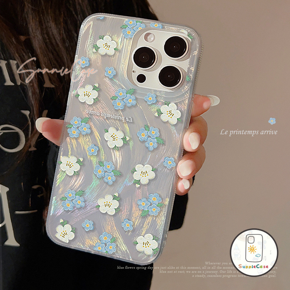 เคส Samsung A05s A15 A50 A03 A11A05 A23 A33 A34 A13 A04s A53 A32 A21s A12 A20 A14 A25 A51 รูปแบบน้องสาว ดอกไม้สด เคส