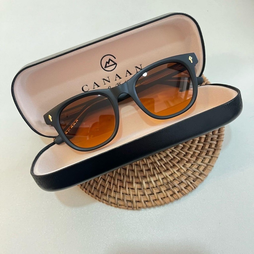 CANAAN Sunglasses แว่นกันแดดสไตล์วินเทจ S5443 ป้องกะนแสงแดด ถนอมสายตา ใส่ได้ทุกโอกาส - รูปที่ 5