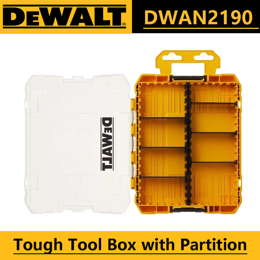 DEWALT ชุดอุปกรณ์แข็งแรงพร้อมชิ้นส่วนจัดระเบียบฉากกั้น DWAN2190