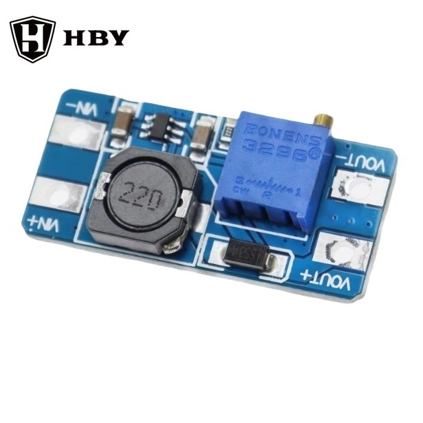 Mt3608 DC-DC Step up Converter Booster โมดูลแหล่งจ่ายไฟ Boost Step-up Board MAX เอาต์พุต 28V 2A