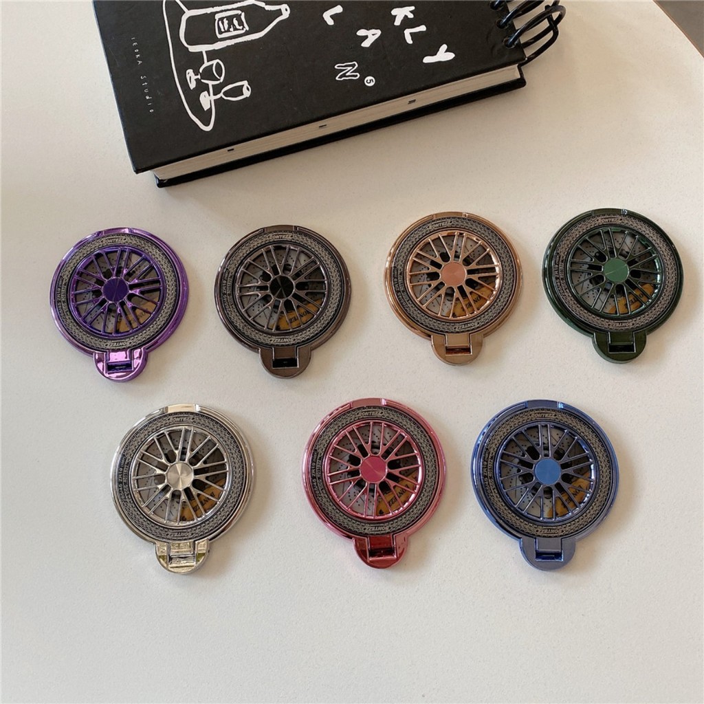 Gyroscope วงเล็บไฟฟ้าวงเล็บแม่เหล็กแหวนหัวเข็มขัดวงเล็บแบนเหมาะสําหรับที่วางโทรศัพท์มือถือ