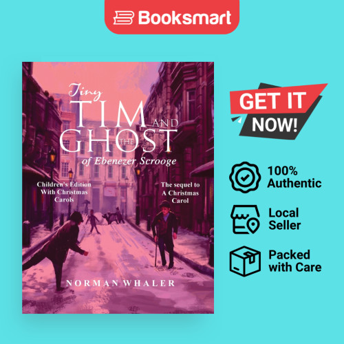 Tiny Tim และ Ghost Of Ebenezer Scrooge รุ่นเด็กพร้อมคาร์ออลคริสต์มาส