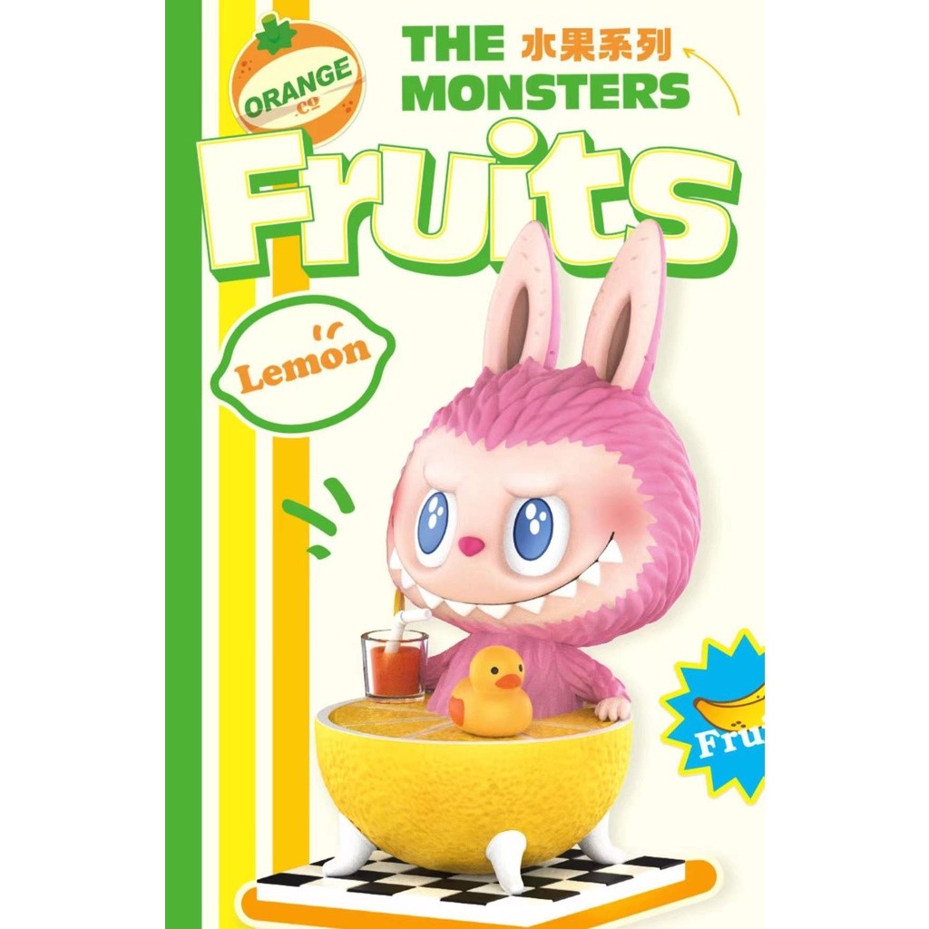 (พร้อมส่งจากไทย) POP MART The Monsters Fruit Series labubu ลาบูบู้ เลือกตัว เช็คการ์ด ไม่แกะตัว