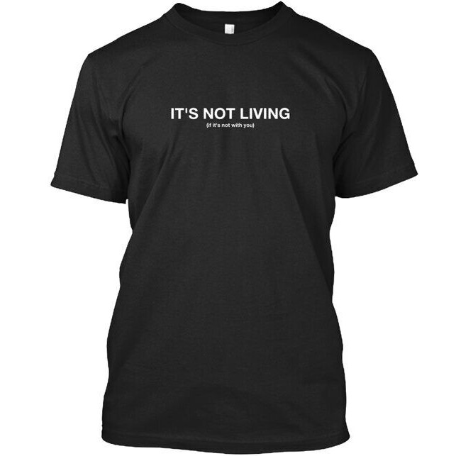 1975 เสื้อยืด ItS Not Living