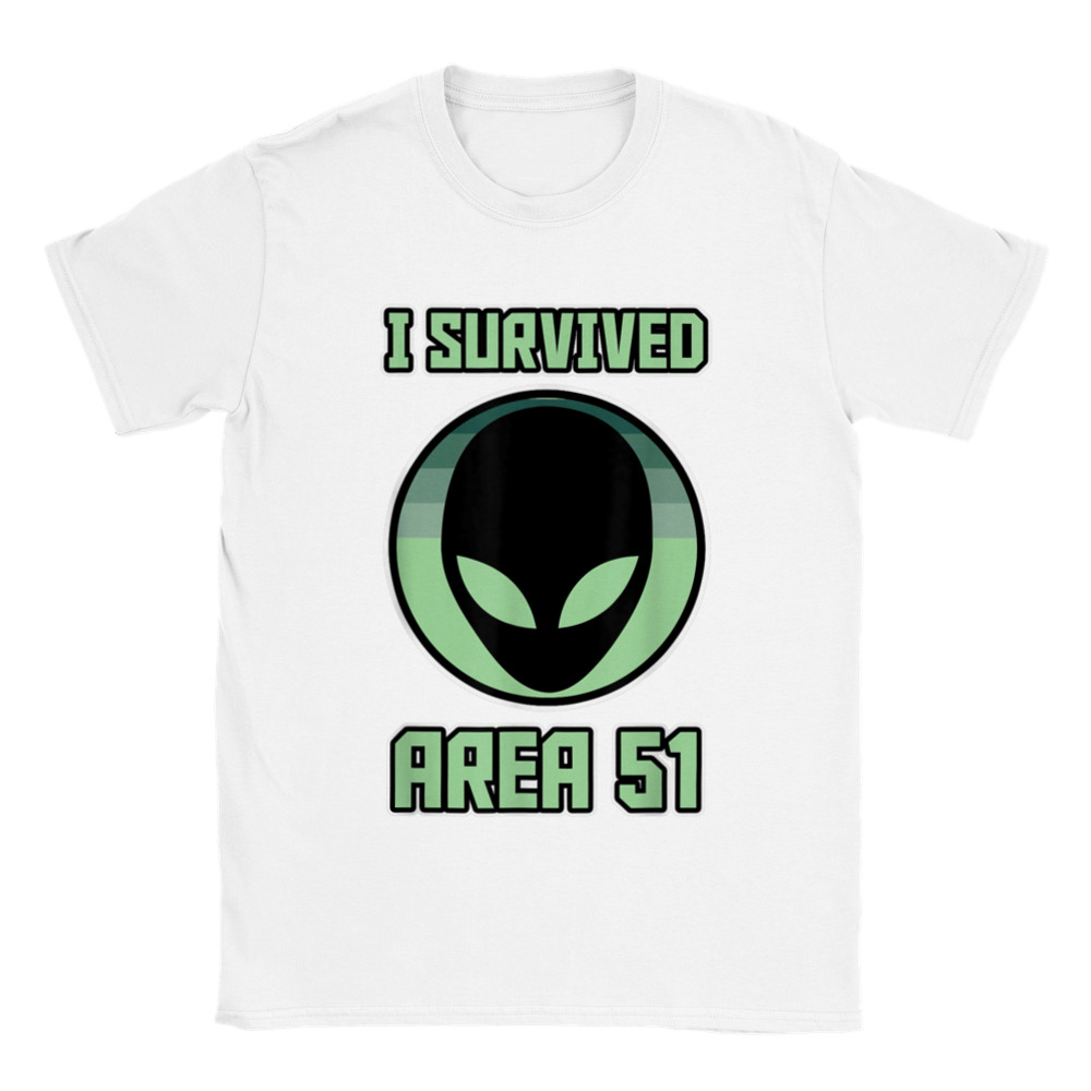 I Survived Area 51 - เสื้อยืด คอกลม Unisex