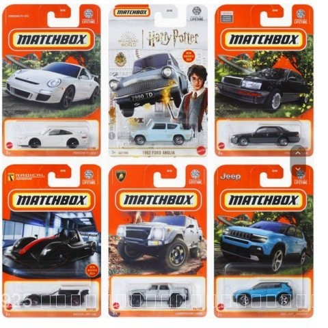 Matchbox Matchbox รถอัลลอยด์สำหรับการจราจรในเมืองของเล่นรุ่นเล็กซัสเทอร์พอร์ช24K 30782 1aem