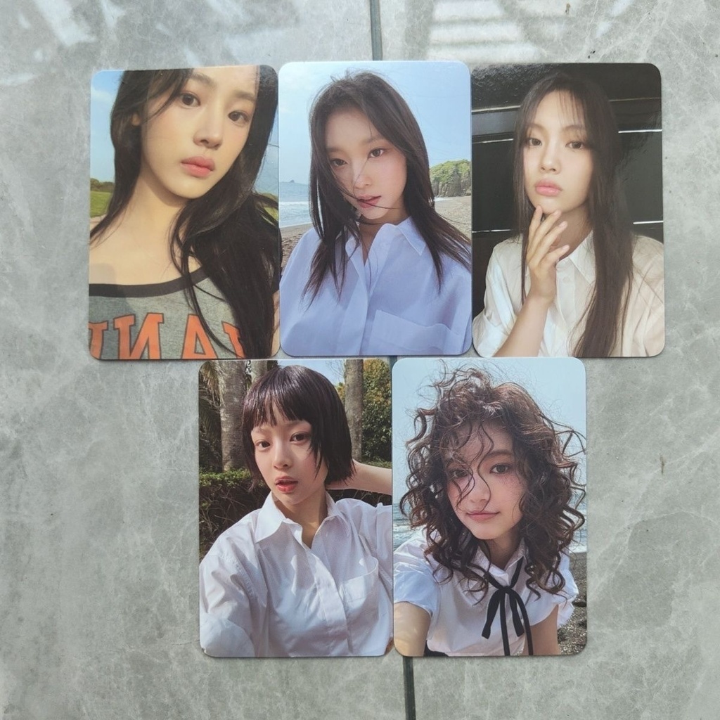 New newjeans Whale New Album how sweet yati Sign Card newjeans Whale Bonus Card