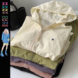 เสื้อคลุมผ้าร่ม เสื้อคลุมกันแดด กันลม มีฮู้ด ผ้าดี ผ้าลื่น ใ…