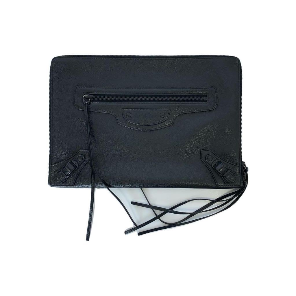 Balenciaga OTHER SECOND BAG LEATHER BLK SOLID COLORS 640113 NEO CLASSIC Direct from Japan Secondhand