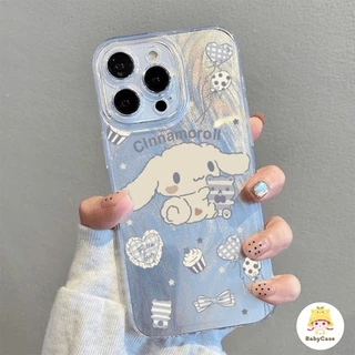 การ์ตูนซินนามอนโรลสุดน่ารัก เคสIPhone 16 11 15 13 Pro Max XR 16 7 8 Plus 12 14 Pro Max 14 11 12 Pro XS MAX X SE 14 Plus