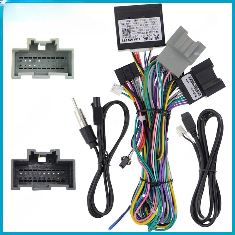 รถ 16Pin สายไฟอะแดปเตอร์กล่อง Canbus ถอดรหัสสําหรับ Buick Verano GS Chevrolet S10 Colorado Trailblaz