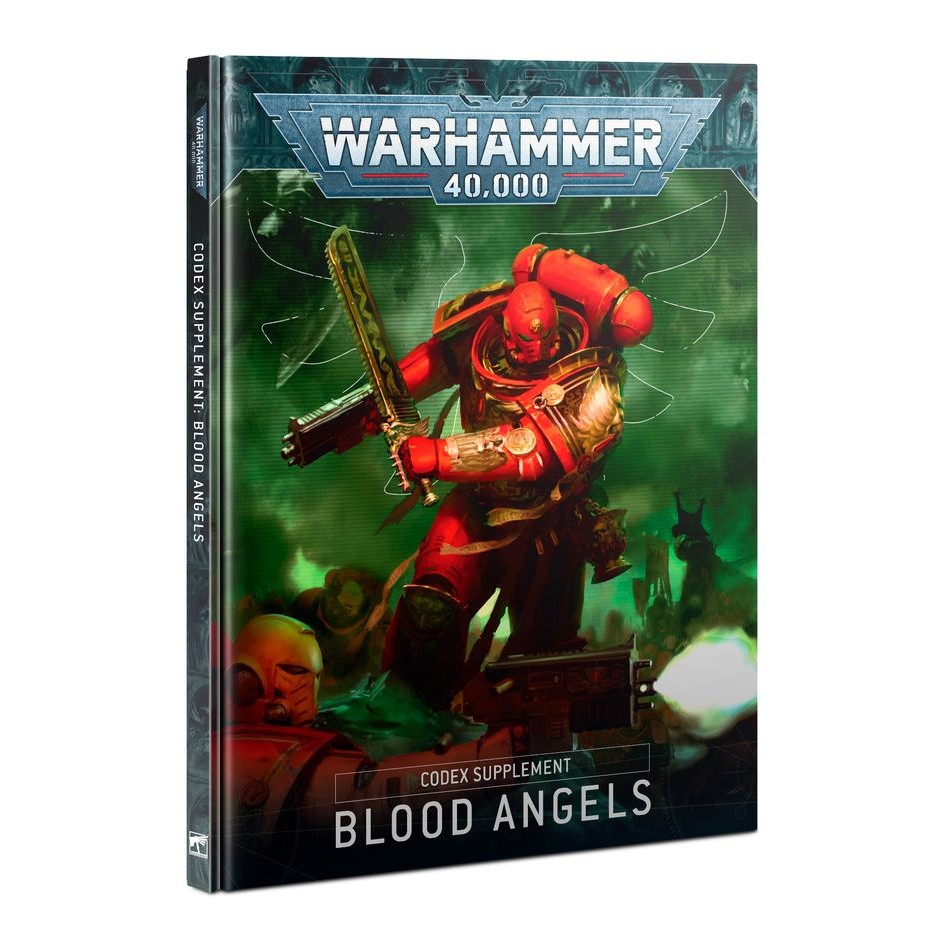 (GWพร้อมส่ง) WARHAMMER 40K: CODEX SUPPLEMENT: BLOOD ANGELS (ENG)