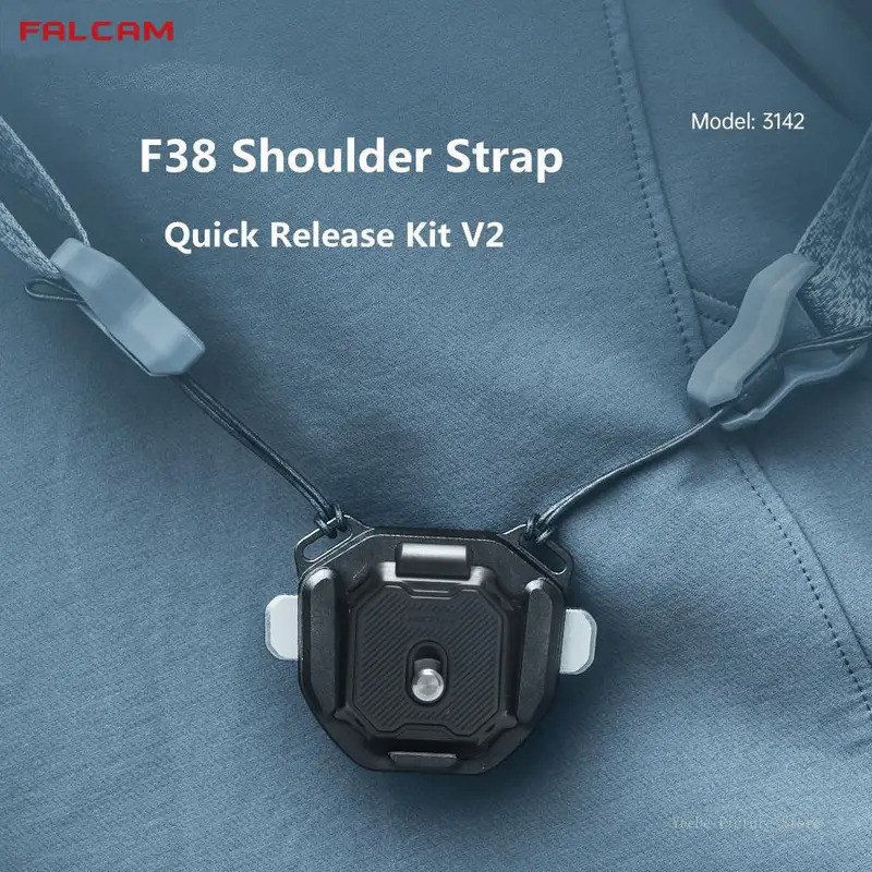 FALCAM F38 V2 Shoulder Strap Clip Universal DSLR Camera Gimbal Arca Swiss Quick Release Plate Clamp 