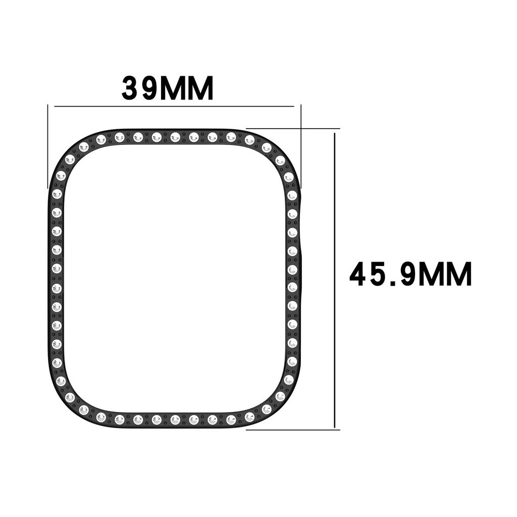 เพชร Bling กรณีพีซีสำหรับ for Huawei Watch Fit 4/4 Pro / 3 แข็งรูป้องกันหน้าจอปกสำหรับ for Smartwatch Huawei Fit 3 - รูปที่ 7