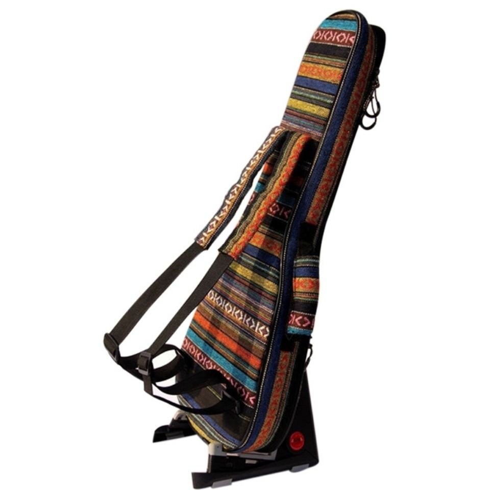 Ukulele Bag Guitar Bag 21-Inch 23-Inch 26-Inch Cotton Padded Backpack Small Guitar Guitar Bag Ethnic