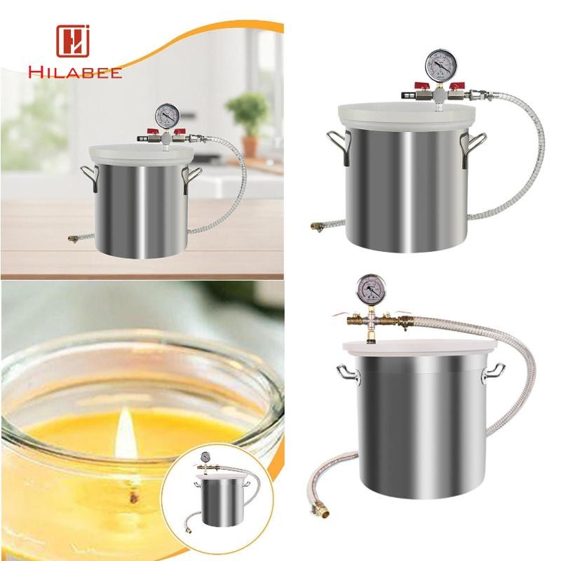 [UsusexaMY] Vacuum Degasing Chamber มาตรวัดสูญญากาศ Defoaming Barrel หนาอเนกประสงค์ดูหน้าต่างสําหรับน้ํามันหอมระเหยซิลิโคน ราคา ถูกที่สุด ดีลบีเคเค แกลเลอรีภาพที่ 2