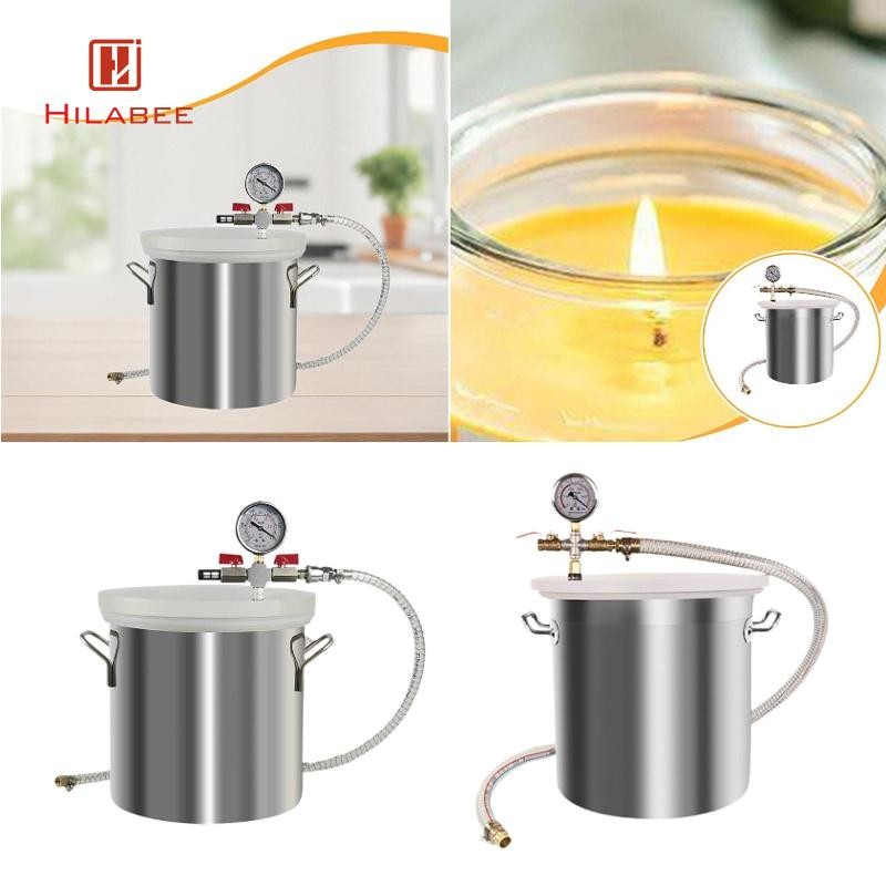 [UsusexaMY] Vacuum Degasing Chamber มาตรวัดสูญญากาศ Defoaming Barrel หนาอเนกประสงค์ดูหน้าต่างสําหรับน้ํามันหอมระเหยซิลิโคน ราคา ถูกที่สุด ดีลบีเคเค แกลเลอรีภาพที่ 3