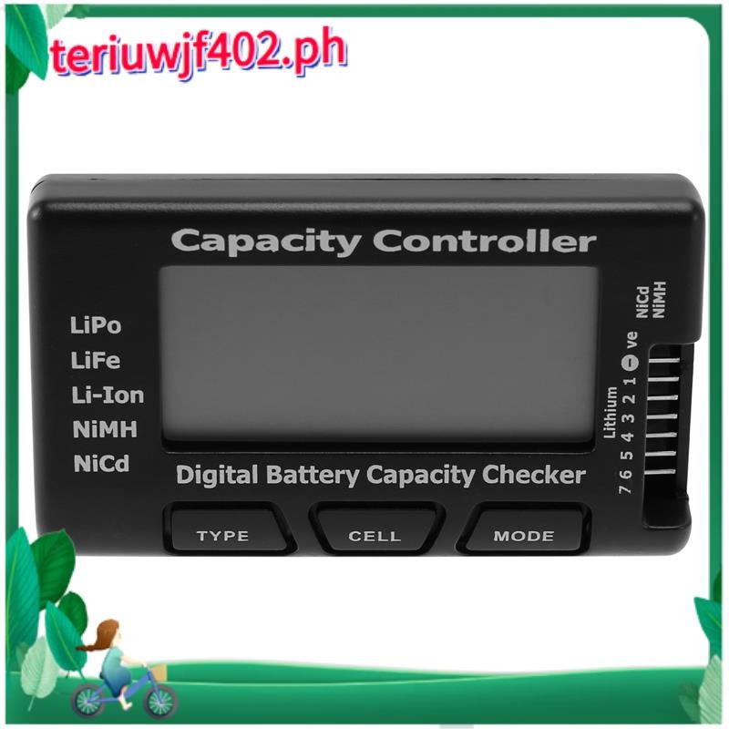 RC CellMeter-7 แบตเตอรี่ดิจิตอลความจุ Checker LiPo LiFe Li-Ion NiMH Nicd