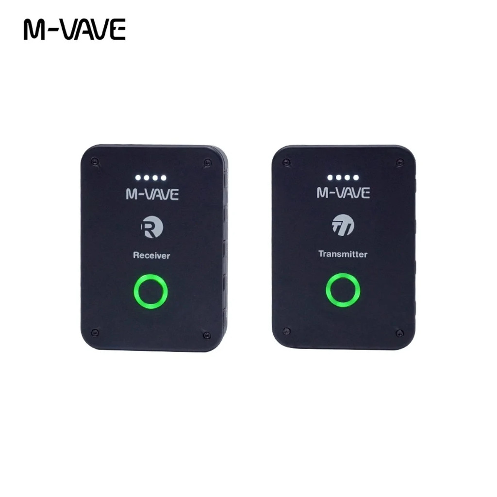 M-VAVE WP-9/10/12 ระบบไร้สาย 2.4G หูฟัง ระบบมอนิเตอร์ เครื่องรับส่งสัญญาณแบบชาร์จไฟได้