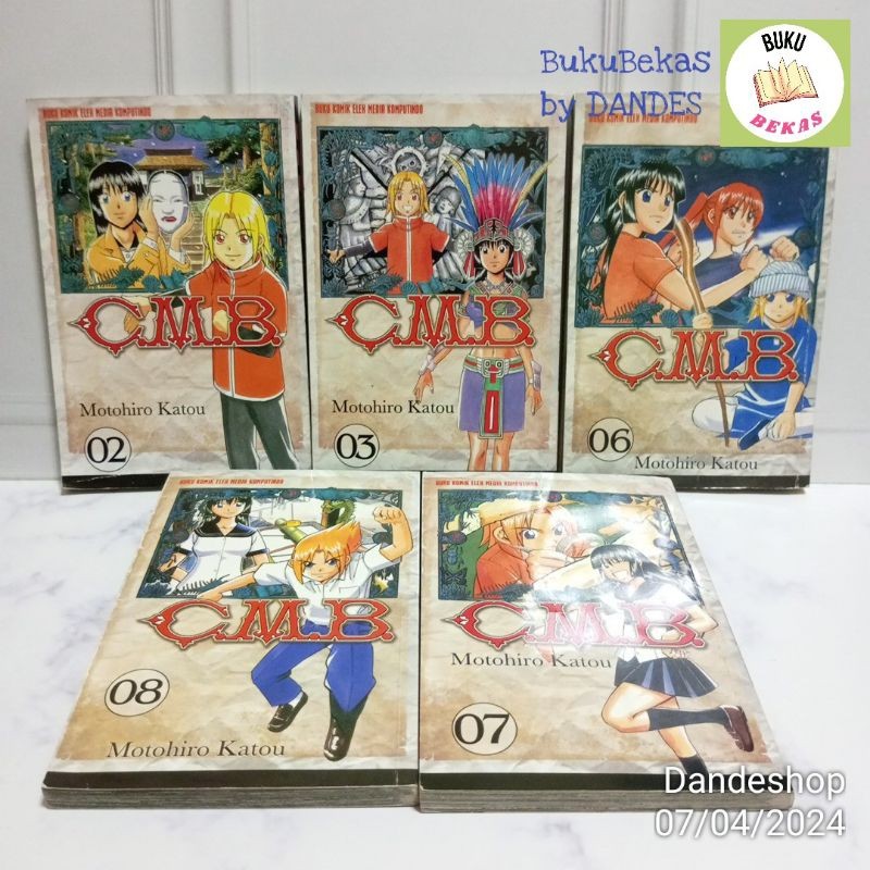 (SEAL) CMB by Motohiro Katou (Elex Media) Preloved Manga Comics Cabut CMB