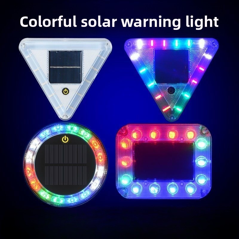 รถบรรทุกรถพ่วง LED พลังงานแสงอาทิตย์ชาร์จไฟเตือนไร้สาย HangingWaterproof Anti Collision Strobe Light สําหรับ Night Safety