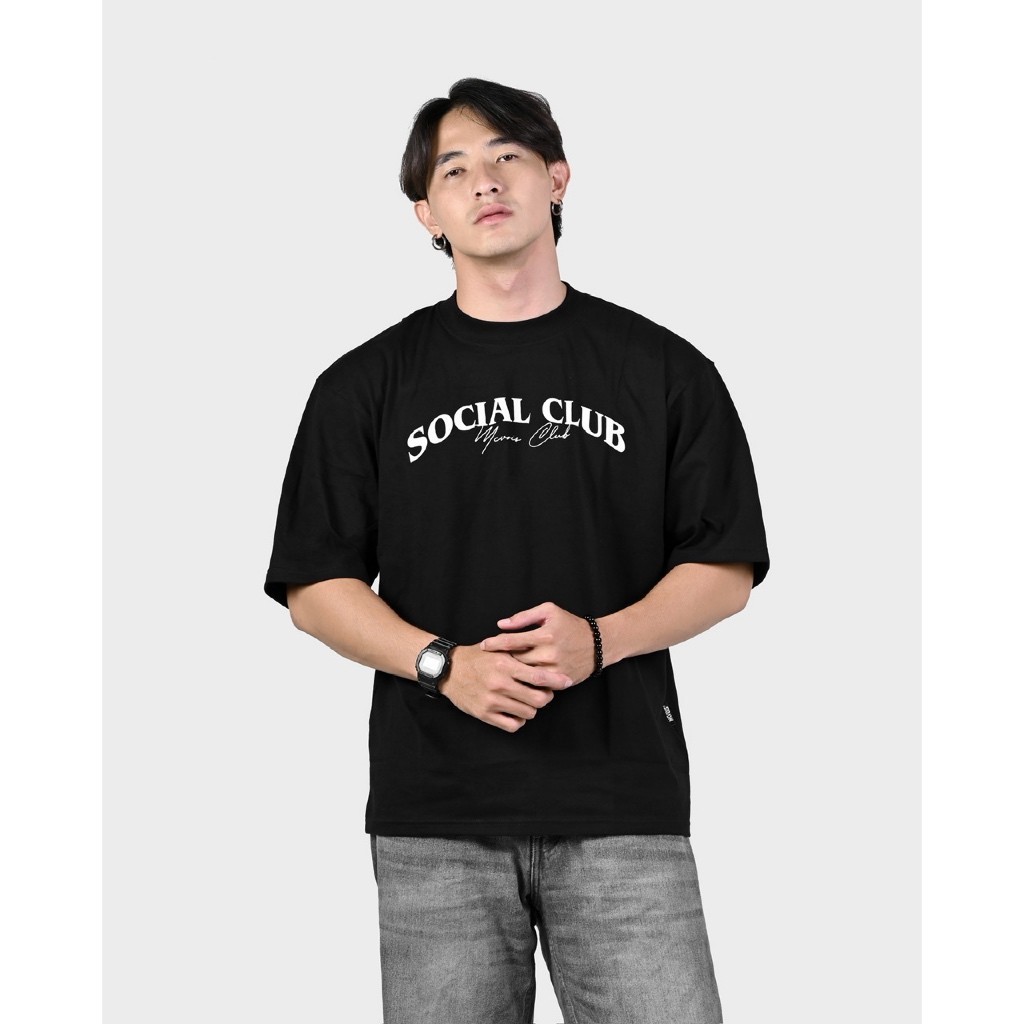 เสื้อยืด Oversize Cotton Combed 24s - SOCIAL CLUB