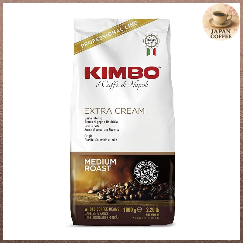 KIMBO Italian Espresso Coffee Beans - 1kg Premium Blend