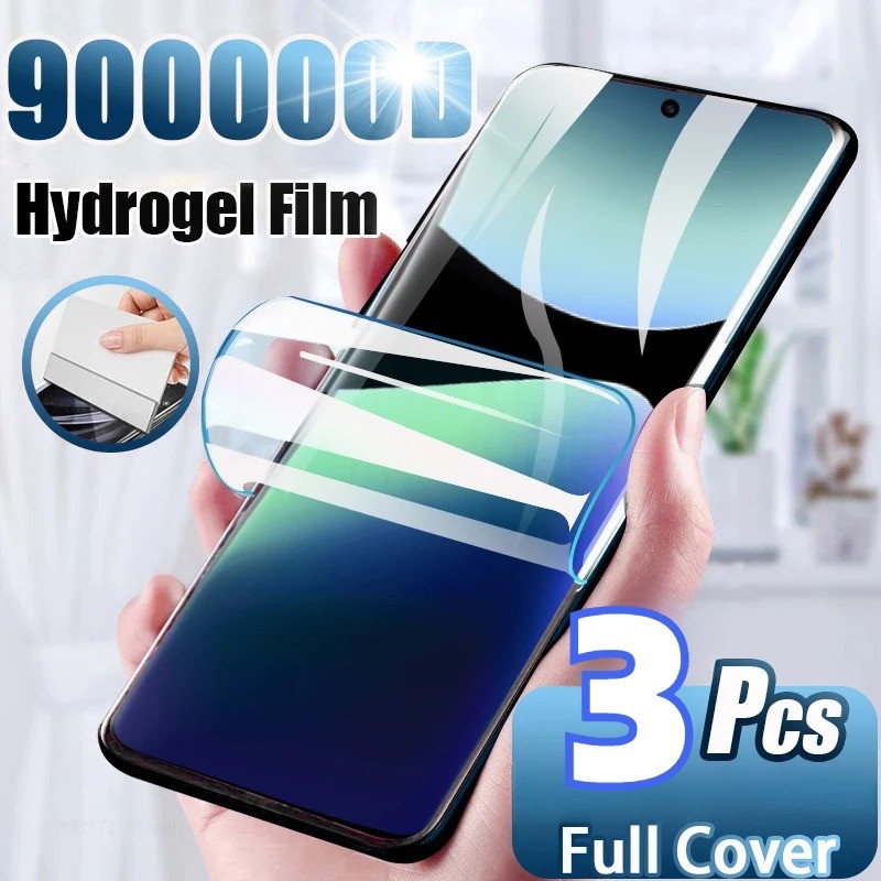 3 ชิ้น Anti Blue Light Hydrogel ฟิล์มสําหรับ Vivo T4x T4 Ultra Lite 5G HD Clear โทรศัพท์ป้องกันหน้าจ