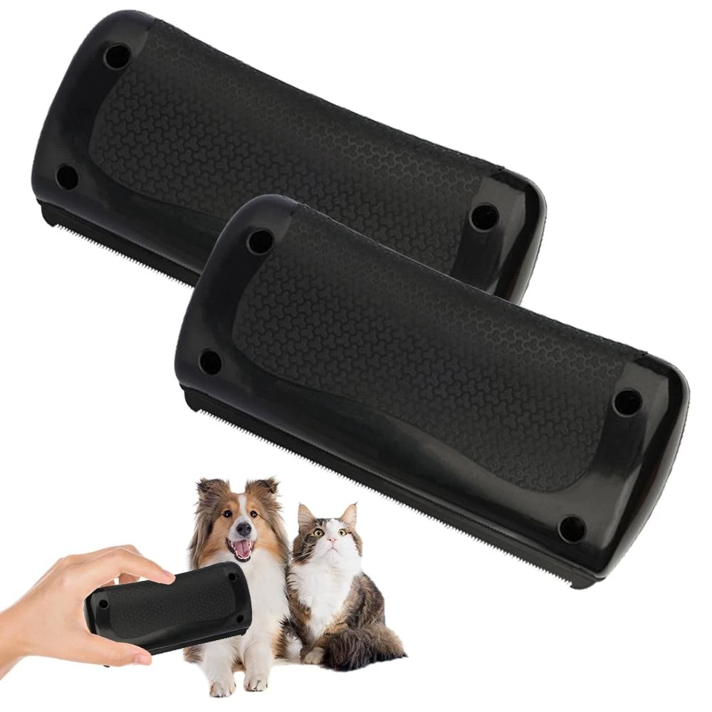 แปรงกำจัดขนสัตว์เลี้ยง Pet Deshedding Brush สำหรับสุนัข แมว ขนยาว ขนสั้น และลดขนร่วง