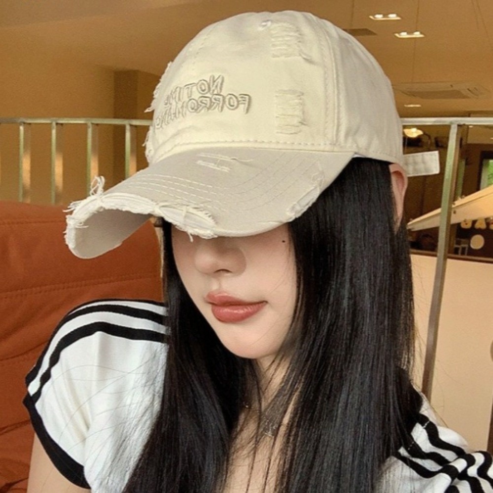 หมวกเบสบอลผู้ชาย สไตล์วินเทจฮิปฮอป ป้องกันแสงแดด งานฝีมือคุณภาพสูง - รูปที่ 5