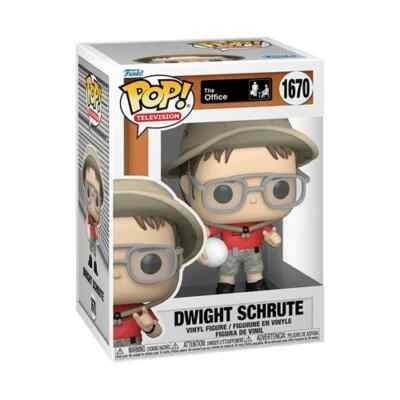 FUNKO ฟังโก้ป๊อป! โทรทัศน์ สํานักงาน #1670 Dwight Schrute Dwight Schrute รูปไวนิลของเล่น