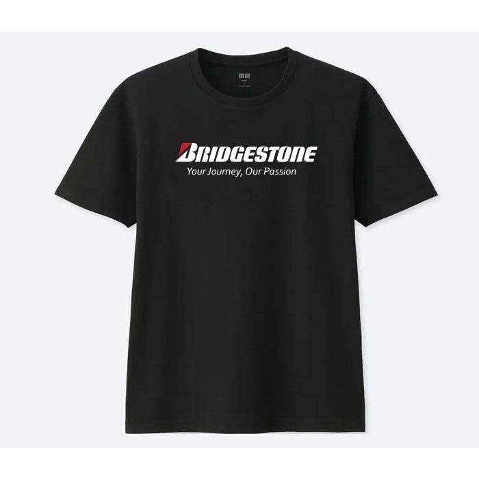 เสื้อยืดแบรนด์บริดจสโตน ผลิตจากผ้าฝ้าย 100% เหมาะสำหรับทั้งผู้ชายและผู้หญิง