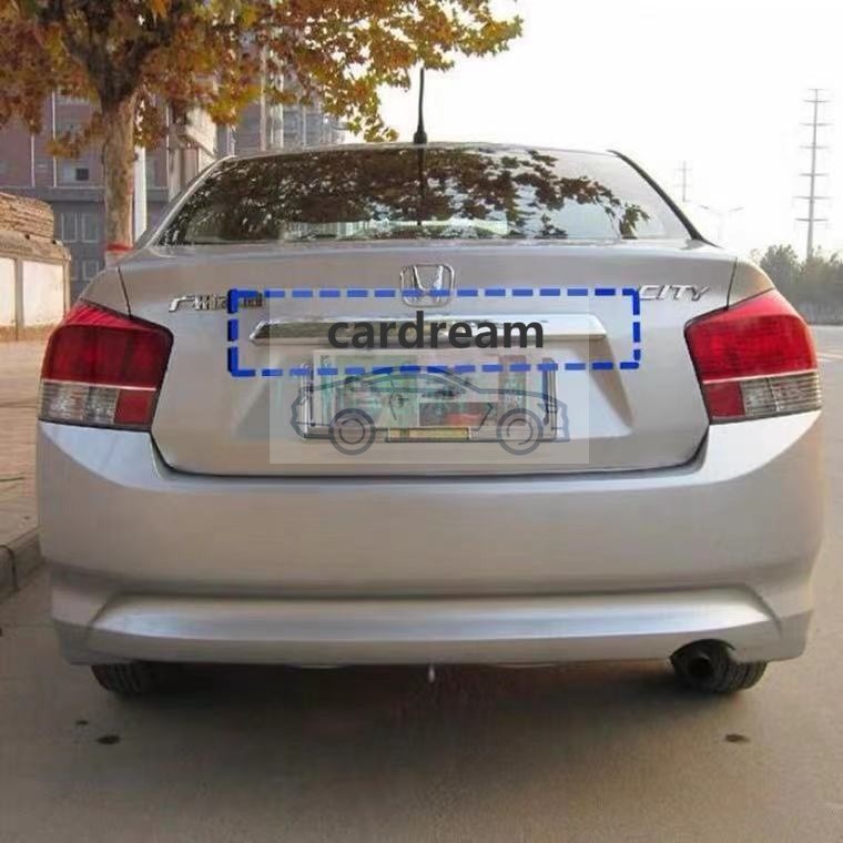 1pcs ด ้ านหลัง Tailgate Chrome Bonnet Moulding สําหรับ HONDA CITY GM2 GM3 2009 2010 2011 2012 2013 คุณภาพดี