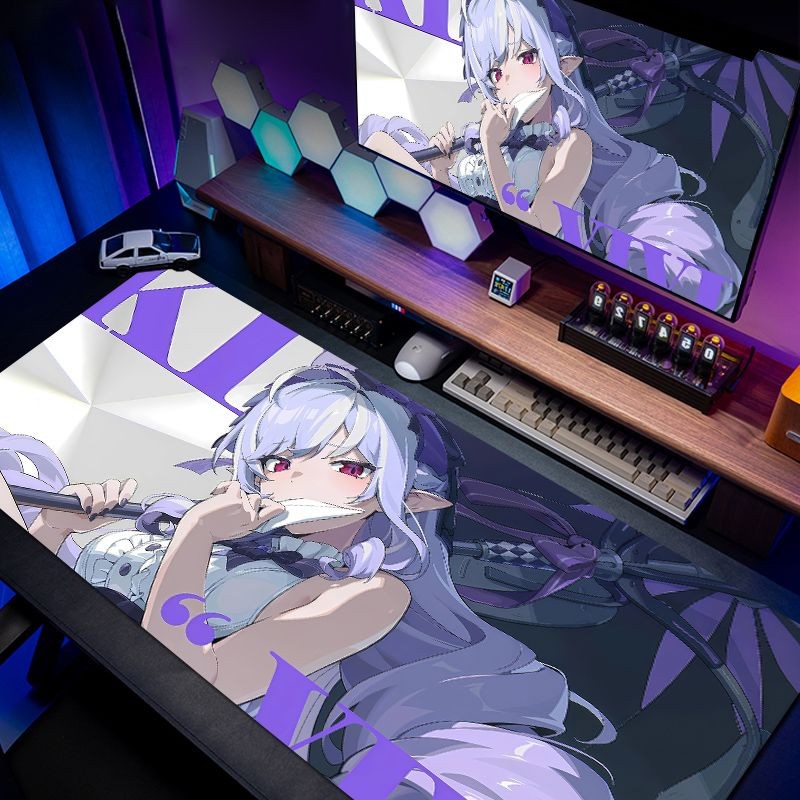 [700x300] ZZZ แผ่นรองเมาส์ด้านนอก Zero ขนาดใหญ่ Vivian Animation Merchanted Gaming Desktop Pad คอมพิวเตอร์แป้นพิมพ์ Pad การปรับแต่ง