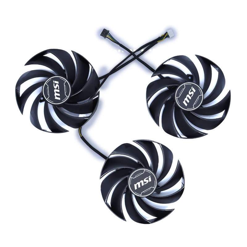 PLD10020B12HH,พัดลมการ์ดวิดีโอ,Graphics Cooler,สําหรับ MSI RTX4090 RTX 4090 VENTUS 3X OC 24gb,สําหรั