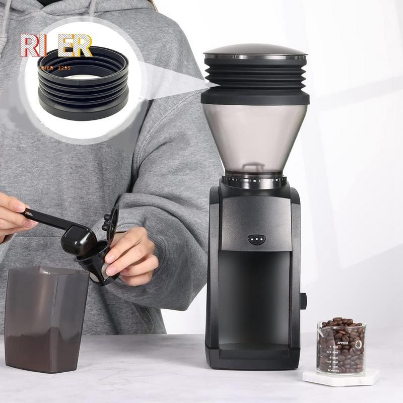 Hoppers Bellow เมล็ดกาแฟเครื่องบดเดี่ยว Dose Hoppers สําหรับ,Reusable ซิลิโคน Bellows,เครื่องบดกาแฟ 