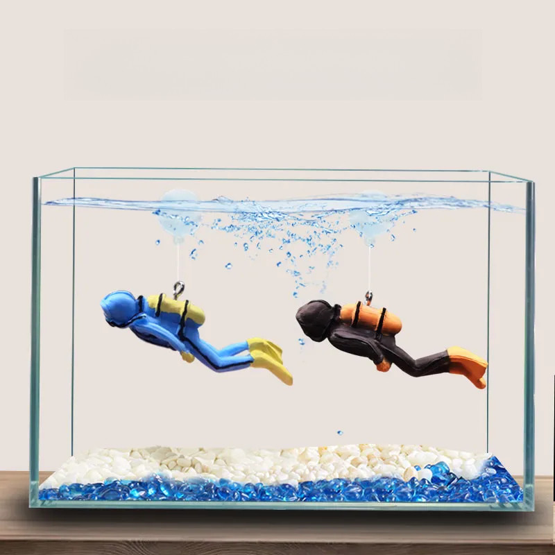 พร้อมจัดส่ง ของเล่นลอยน้ำ อุปกรณ์ตกแต่งตู้ปลา สำหรับตู้ปลา ตกแต่งตู้ปลา Interesg Floag - รูปที่ 4