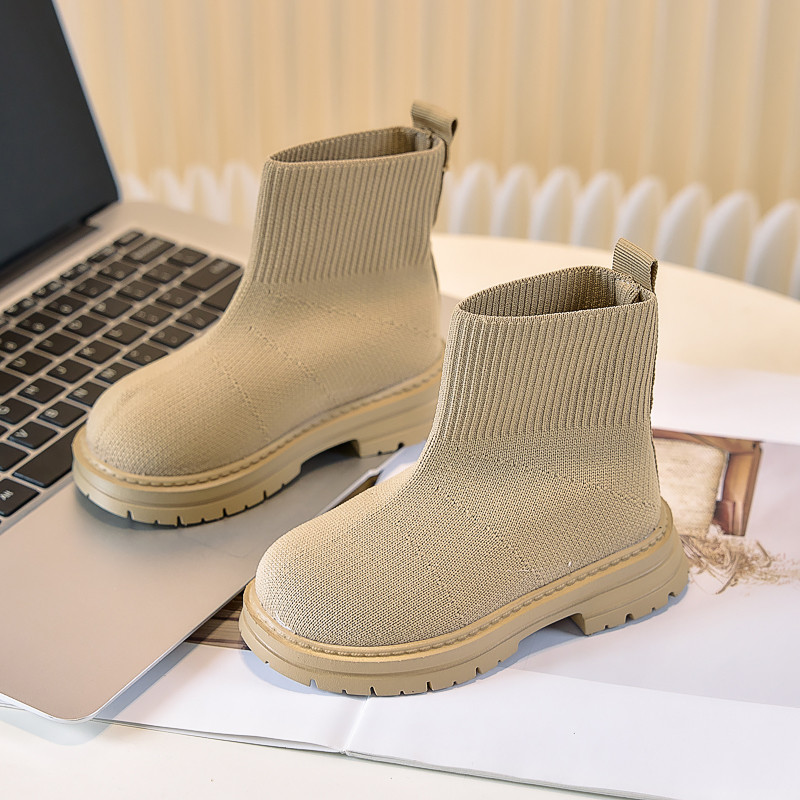 รองเท้าถักสำหรับเด็ก สวมใส่ง่ายและทนทาน มีหลากหลายสีให้เลือก - รูปที่ 2