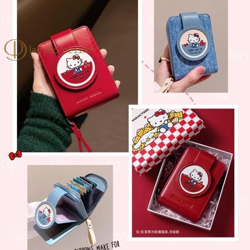 ONELADY กระเป๋าสตางค์น่ารัก Hello Kitty แบบหลายฟังก์ชั่น สำหรับของขวัญวันเกิด