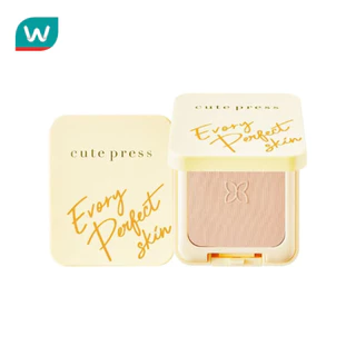 Cute Press คิวท์เพรส อิเวอร์รี่ เพอร์เฟ็ค สกิน พลัส วิตามินอี ฟาวเดชั่น พาวเดอร์ 5ก. P1