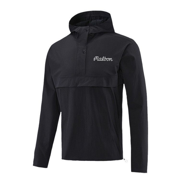 เสื้อฮู้ดแขนยาวสไตล์เกาหลี malbon Golf สำหรับฤดูกาลใบไม้ร่วง ทนแรงลม อุ่นในขณะเล่นกอล์ฟกลางแจ้ง