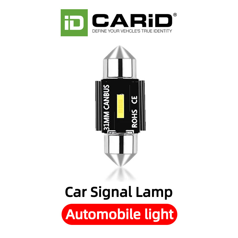 CARiD chipset canbus led ไฟเพดานรถ white สว่างมาก Festoon 31mm-36mm-39mm-41mm 6SMD LED